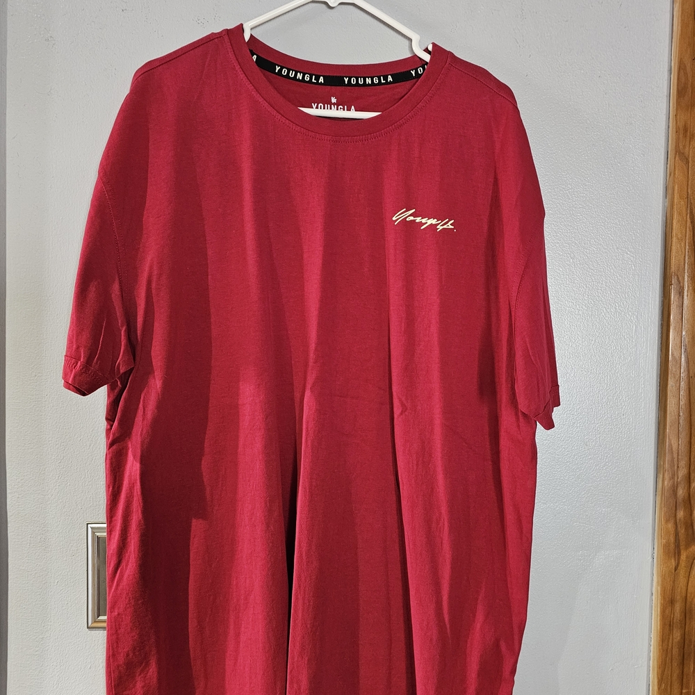 YoungLA Classic Red Short Sleeve Tee